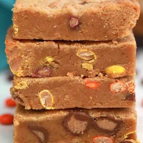 Peanut Butter Blondies