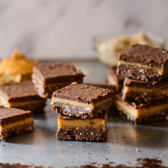 Chocolate and peanut butter fudge