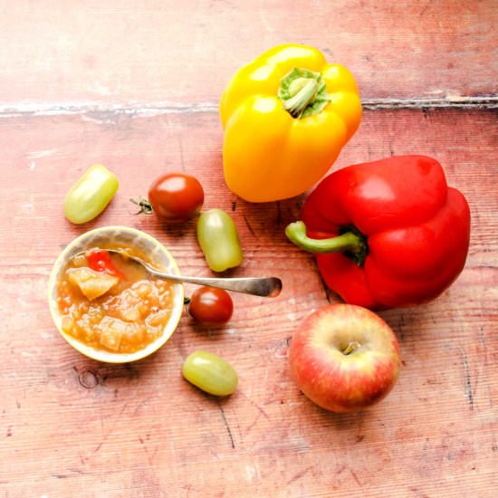 Green Tomato & Pepper Chutney