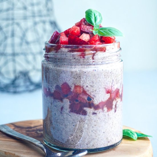 Cinnamon Plum Chia Pudding