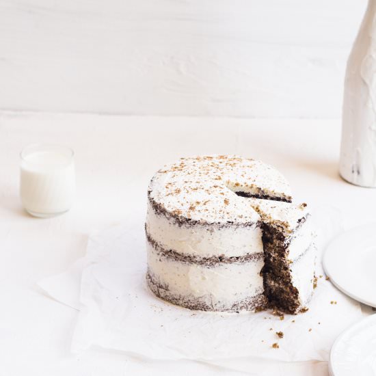 Oat and Spice Layer Cake