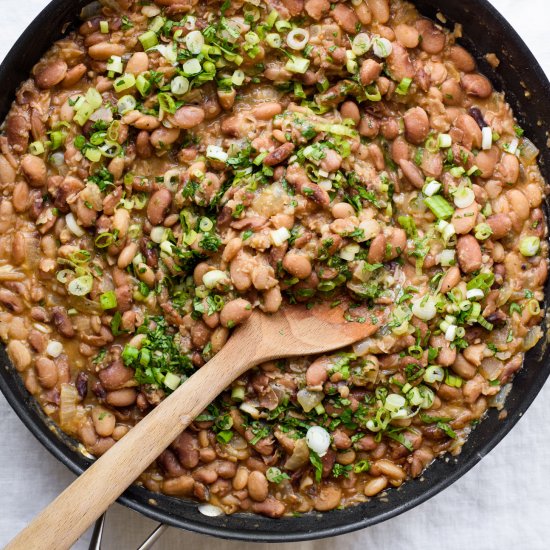 Herby Refried Beans