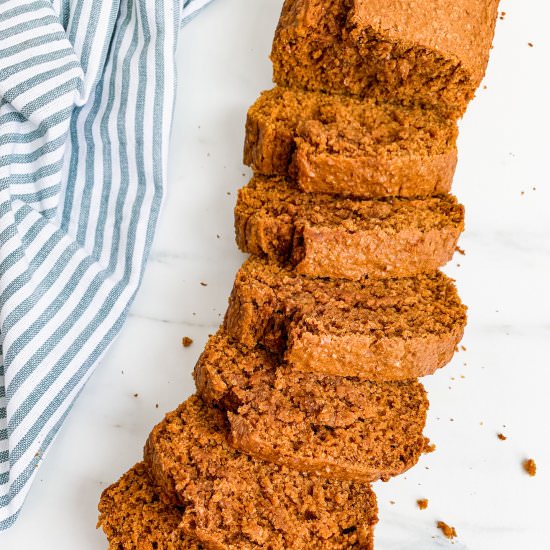 Whole Wheat Pumpkin Bread