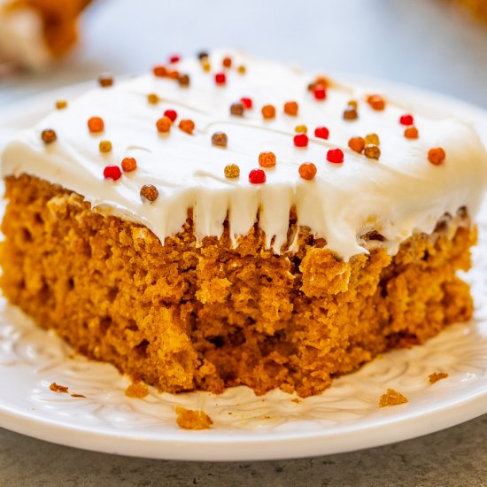 Pumpkin Bars