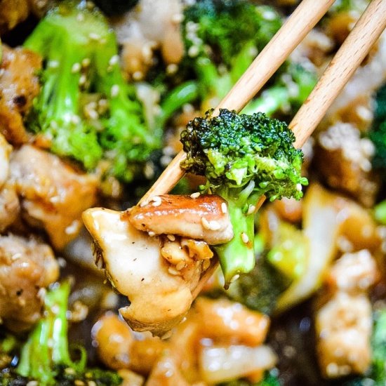 Chicken and Broccoli Stir Fry