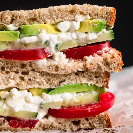 Cottage Cheese Sandwich