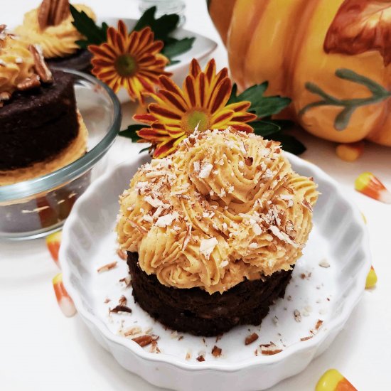 Pumpkin Pecan Brownies