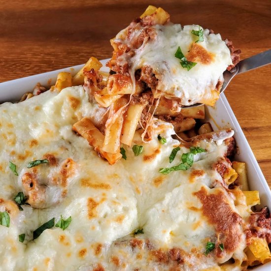 Simple Baked Ziti