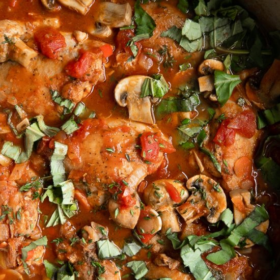 Chicken Cacciatore