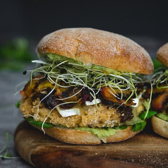 Vegetarian Barley Burgers