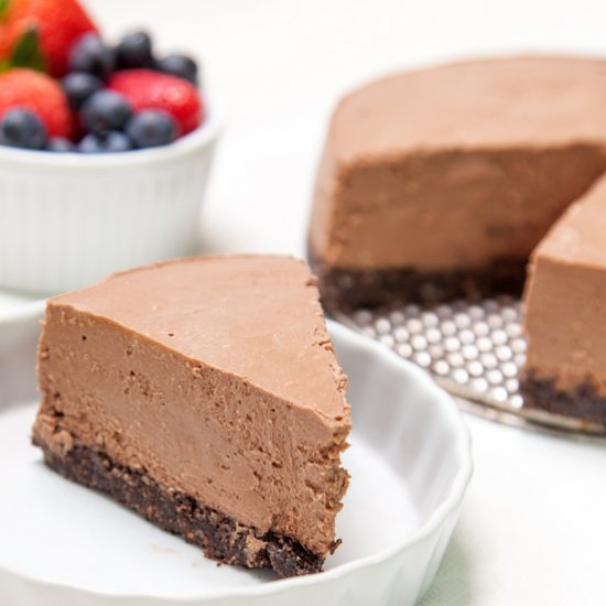 InstaPot Choc Yogurt Cheesecake