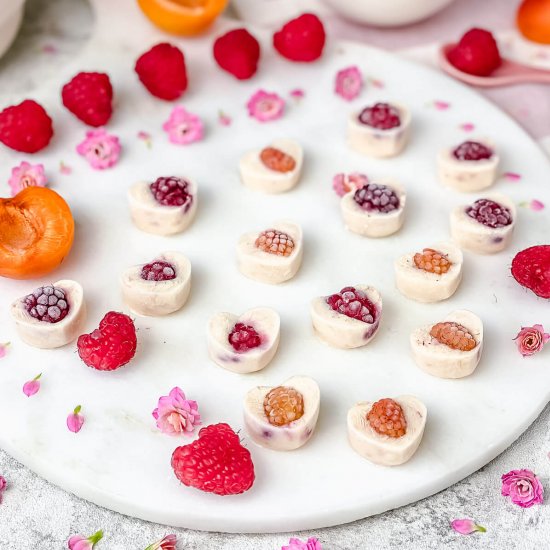 Frozen Yogurt Mini Hearts