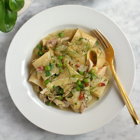 Pasta with Chicken Ragù