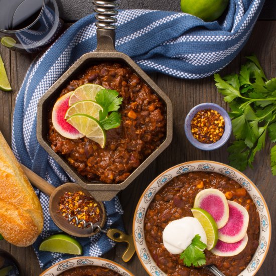 Vegan Mexican Chili