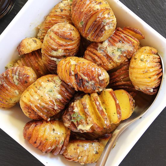 Hasselback Potatoes