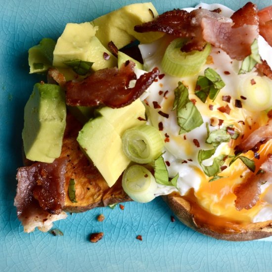 Mexican Sweet Potato Toasts