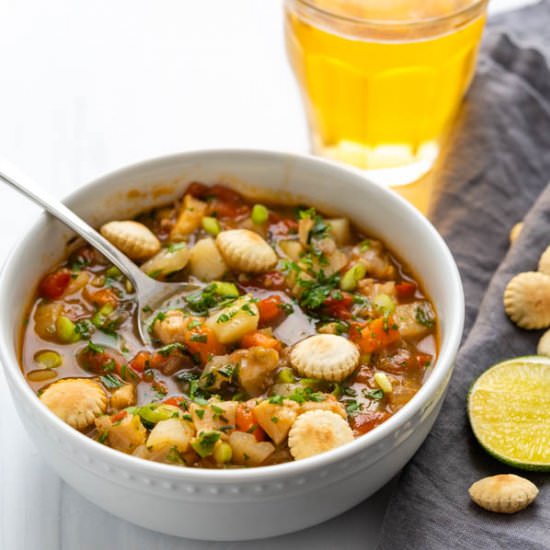 Classic Bahamian Conch Chowder