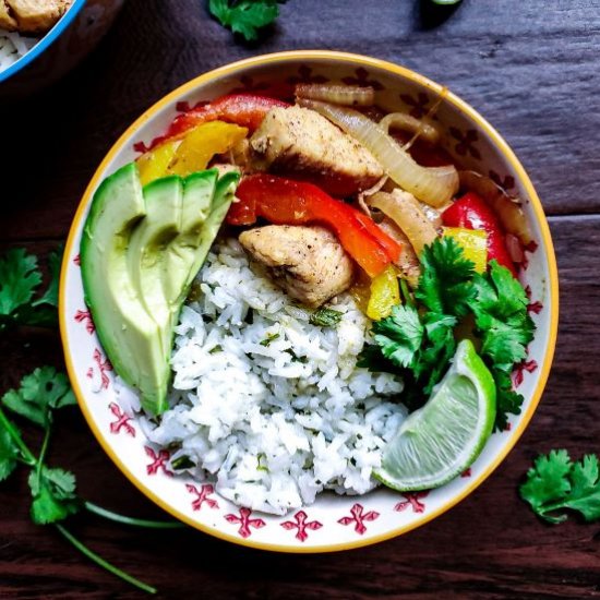 Chipotle Chicken Cilantro Lime Rice