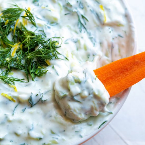 Protein Packed Tzatziki