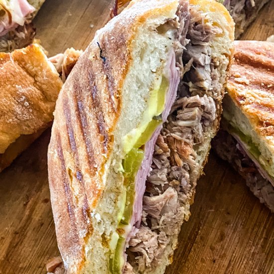 Cuban Pulled Pork Sandwiches