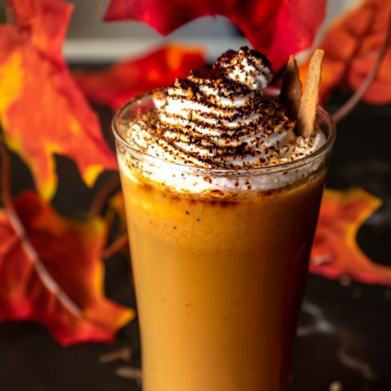 Simple Pumpkin Spice Frappuccino