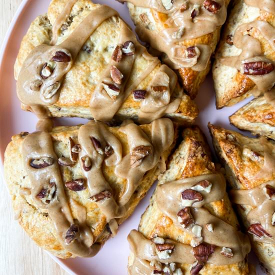 Brown Sugar Pecan Scones