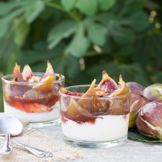 Easy Honey-baked Figs