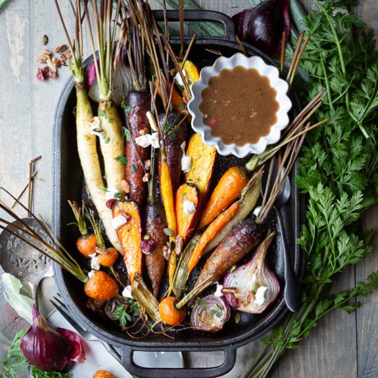 Garden Roasted Carrots