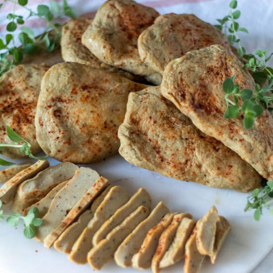 Easy Vegan Baked Chicken Breast