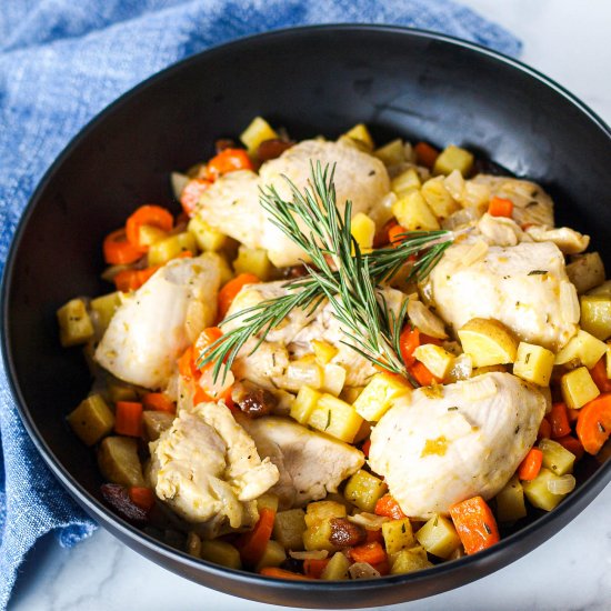 Sheet Pan Apricot Chicken