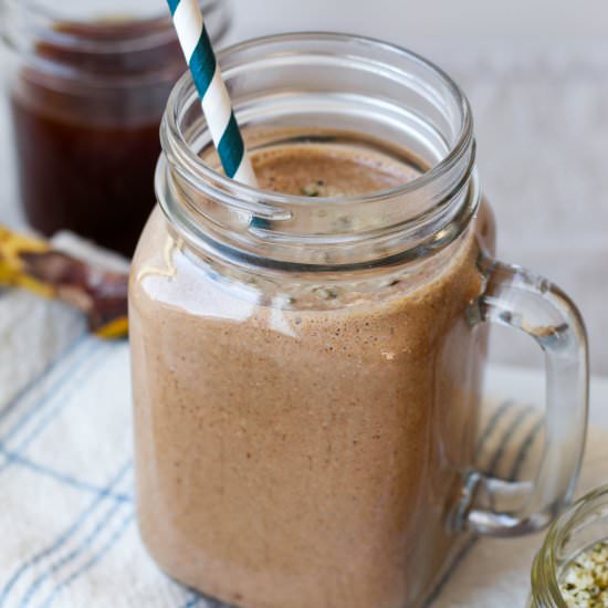 Vegan Dirty Chai Smoothie