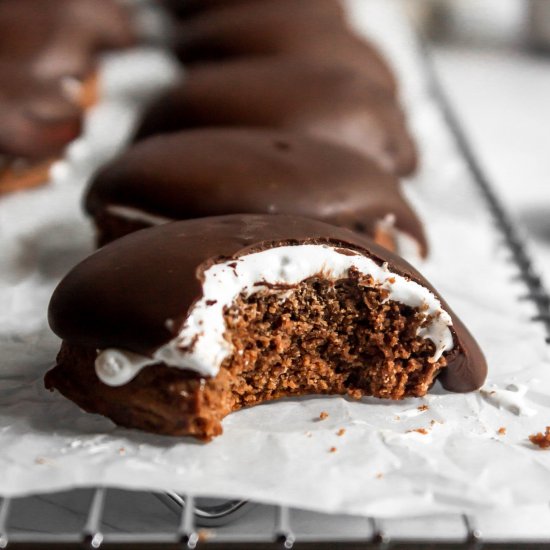 Chocolate Marshmallow Cookies