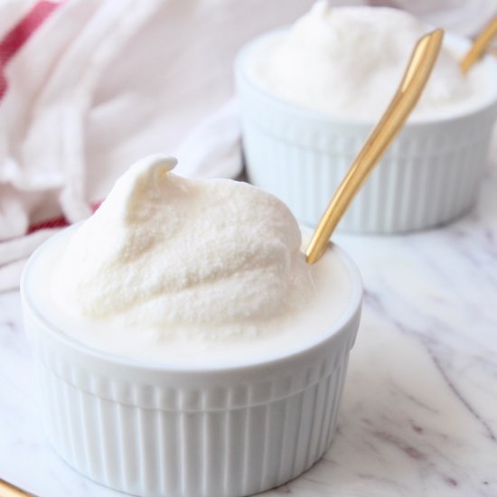 Homemade Vanilla Ice Cream