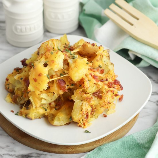 BBQ Smashed Potatoes