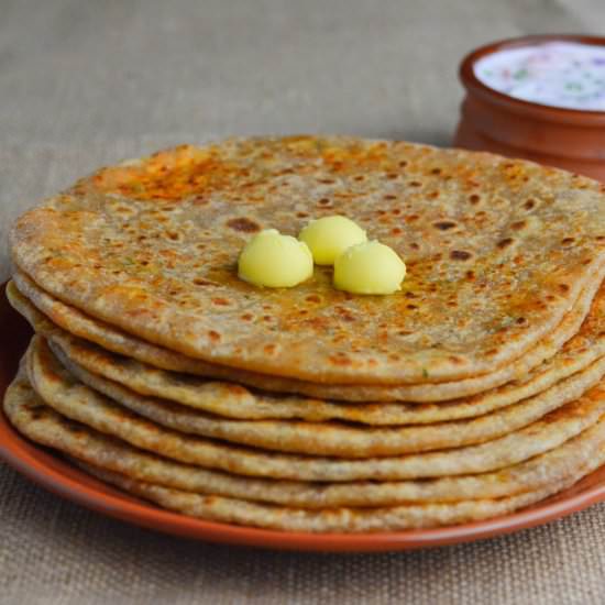 Paneer paratha