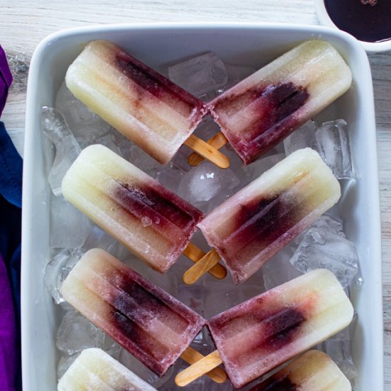 Melon Acai Popsicles