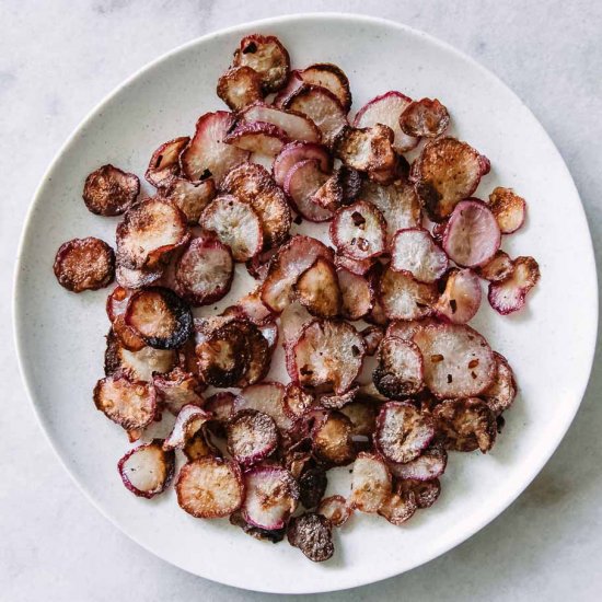 Roasted Radish Chips