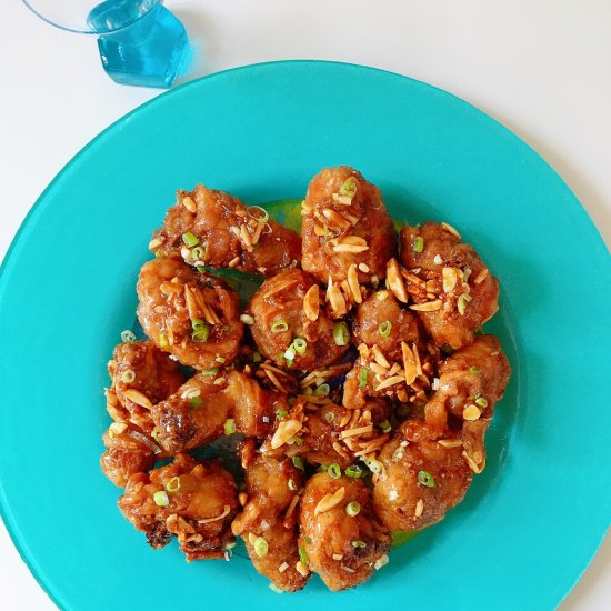 Honey-Buttered Korean Fried Chicken