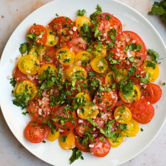 Pico de Gallo Tomato Salad