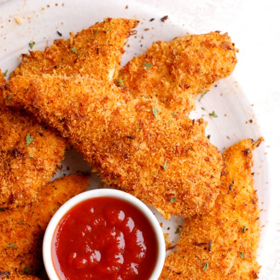 Baked Paleo Chicken Tenders