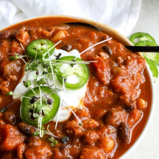 Easy Pumpkin Chili