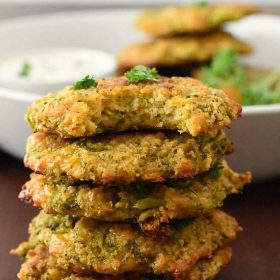 Cheesy Broccoli Bites