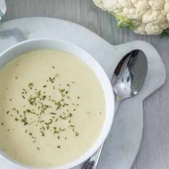 Cauliflower soup with Cream