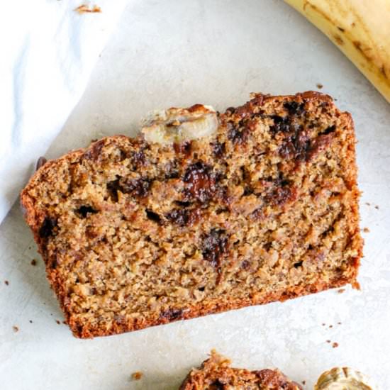 Vegan Banana Bread (Gluten Free)