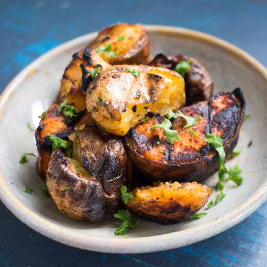 Dave’s Famous Grilled Potatoes