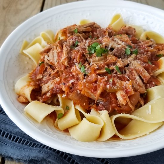 instant pot pork ragu