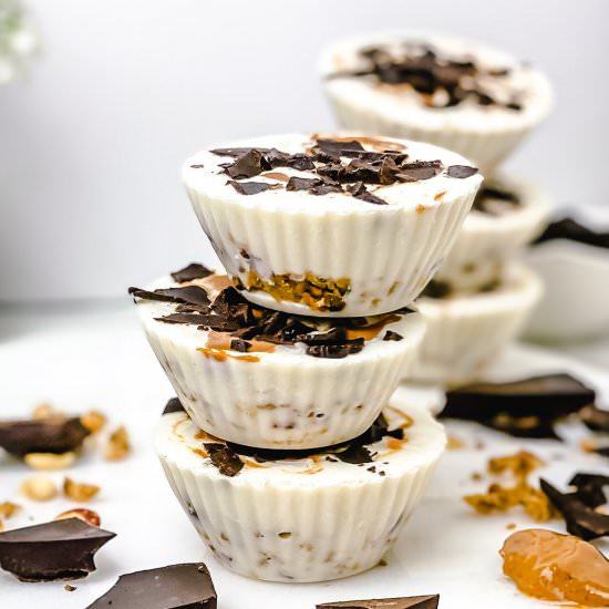 Snickers Frozen Yogurt Cups