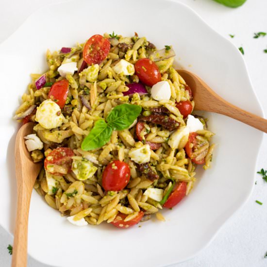 Pesto Orzo Salad