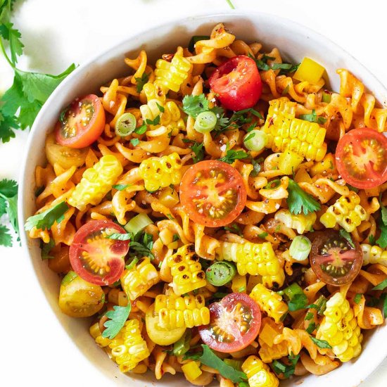 Chipotle Corn Pasta Salad