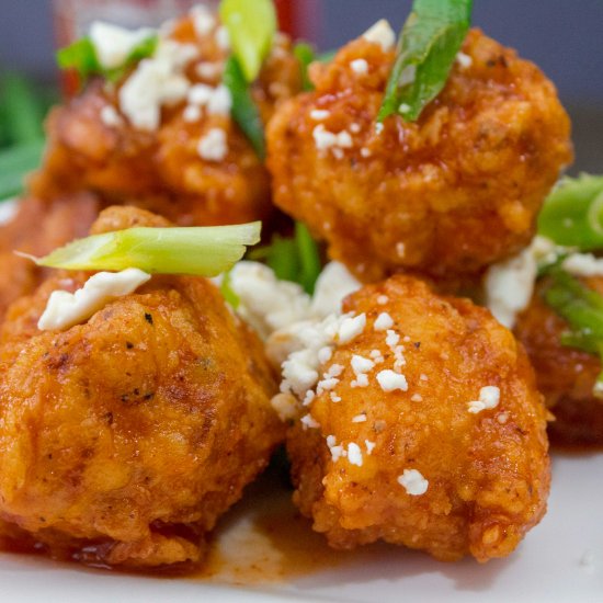 CPK Buffalo Cauliflower Bites